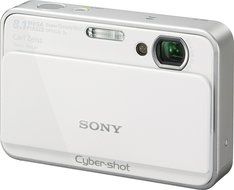 Sony Cybershot DSC-T2 8MP Digital Camera with 3x Optical Zoom (Black) N10