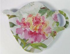 Keller-Charles Peony Teabag Holder