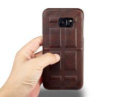 SAMSUNG GALAXY S7EDGE CASE ,Aroko Phone Case, Handmade Pu Leather Hard S7edge Only! Phone Case, Fashion Genuine... N29