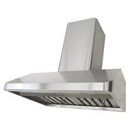 KOBE Range Hoods CHX9130SQB-WM-1 Contemporary Wall Mount Range Hood, 3-Speed, 680 Cfm, LED Lights, Baffle Filters... N3