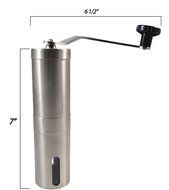 Turkish Ultra Fine Hand Coffee Grinder, Ceramic Grinder Burr Allows Proper Turkish Grind N7