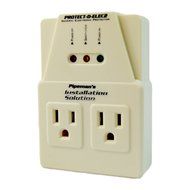 110 Voltage Protector Brownout Surge Refrigerator Dual Plug 1800 Watt Appliance