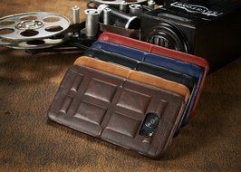 SAMSUNG GALAXY S7EDGE CASE ,Aroko Phone Case, Handmade Pu Leather Hard S7edge Only! Phone Case, Fashion Genuine... N37