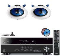 Yamaha 3D-Ready 5.1-Channel 500 Watts Digital Home Theater Audio Video Receiver with 4K pass-through, HD Audio... N10