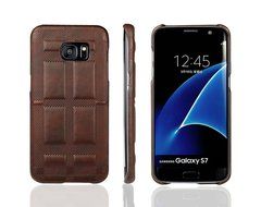 SAMSUNG GALAXY S7EDGE CASE ,Aroko Phone Case, Handmade Pu Leather Hard S7edge Only! Phone Case, Fashion Genuine... N38