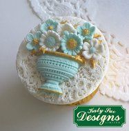 Little Flowers Embellishment Cake Mold