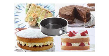 Meleg Otthon Professionaln Springform Round Cake Pan Deep, Removable Bottoms Bakeware Pan Nonstick,Pie Mold Leakproof...
