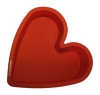 Red Heart Cake Pan: cmsHome Premium Food Grade Silicone Non-Stick Non-Toxic Heart Pan 9 X 9.5 N4
