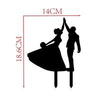 Cake Topper Of Bridal Or Party Mr And Mrs