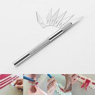 Y&amp;XL&amp;H Fruit Sculpting Knife Carving Pastry Knife Cake Decorating Tools Mat Cutting Model N2