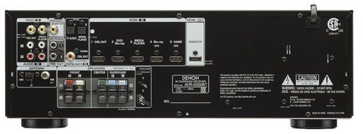 Denon AVR-S500BT 5.2 Channel Full 4K Ultra HD A/V Receiver with Bluetooth + Klipsch HDT-600 Home Theater System... N2