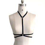 Underwear, PHOTNO Women Bandage Alluring Harness Elastic Cage Strappy Hollow Out Bra Bustier N3