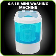 Small Mini Portable Compact Washing Machine 6.6 LB Capacity Laundry Washer and Spin Dry from MANATEE