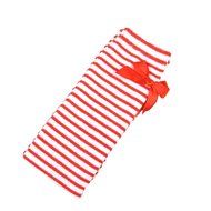Banggood New Kids Girl Cotton Stripe Bowknot Knee High Long Socks