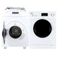Majestic Stackable Compact Super Washer MJ824W and Compact Standard Dryer MJ860D Set N3