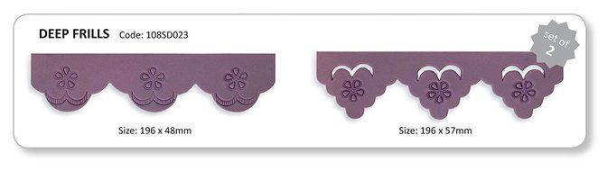 JEM Cutters Frill Cutter Set - Deep