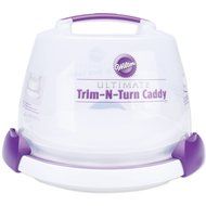 Wilton Decorate Smart Ultimate Trim-N-Turn Cake Caddy