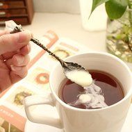 Awakingdemi 6pcs/Set Kitchen Dining Bar Nostalgic Vintage Royal Style Metal Carved Coffee Spoons and Fork for... N2