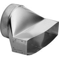 Broan 459 Transition 3-1/4&quot; x 14&quot; to 8&quot; Round