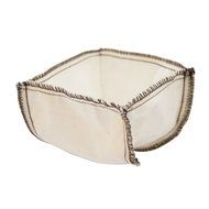 Cotton Coffee Sock Basket for Standar Coffee Makers Reusable Coffee Filters (3-Pack) Handmade by Hide &amp; Drink