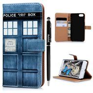 iPhone 7 Case (4.7 inch) - Wallet Folio Flip Premuim PU Leather Case Colorful Print Design with Stand Magnetic... N29