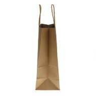 Bright Paper Party Gift Bags With Handles Birthday Wedding Loot Candy Shopping Retail Bag Pouches - Brown, 22... N10