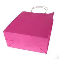 Bright Paper Party Gift Bags With Handles Birthday Wedding Loot Candy Shopping Retail Bag Pouches - Brown, 22... N11