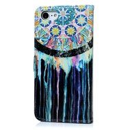 iPhone 7 Case (4.7 inch) - Wallet Folio Flip Premuim PU Leather Case Colorful Print Design with Stand Magnetic... N32