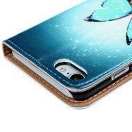 iPhone 7 Case (4.7 inch) - Wallet Folio Flip Premuim PU Leather Case Colorful Print Design with Stand Magnetic... N34