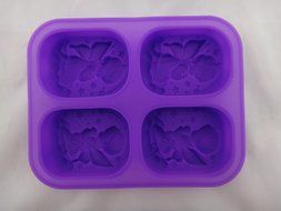 Basic Square Heart Oval Round Soap Silicone Mold Candle Making for Homemade N4
