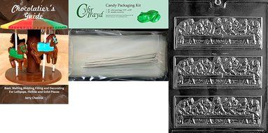 Cybrtrayd R022 Last Supper Bar Chocolate Candy Mold with Exclusive Cybrtrayd Copyrighted Chocolate Molding Instructions...