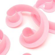 Beauty Clubs 12pcs Rose Flower Sugarcraft Mold Lace Heart Cake Cookies Pastry Fondant Cutter Embossed Decorating... N8