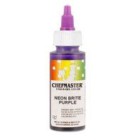 Chefmaster by US Cake Supply 2.3-Ounce Liqua-Gel Cake Food Coloring Neon Brite Purple