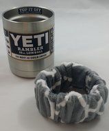 Cozi Bands Tumbler Wraps - Fits Yeti and RTIC Lowballs and 20 oz Tumblers (RealTree Pink) N2