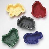 KitchenAid 5 Piece Animal Silicone Baking Molds