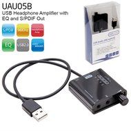 Hi-Fi 96Khz/24bit USB Headphone Amplifier Mini Stereo Amp with EQ and S/PDIF Out N2