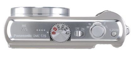 Panasonic Lumix DMC-TZ5K 9MP Digital Camera with 10x Wide Angle MEGA Optical Image Stabilized Zoom (Black) (OLD... N2