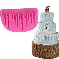 HUAL DIY 3D Cold Ice Shape Silicone Mold Fondant Cake Mold Decorating Bakeware Christmas cake decoration