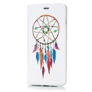 iPhone 7 Plus Case (5.5 inch) - Book Style Flip Stand Silk Pattern Wallet Case Magnetic Smart Closure PU Leather... N10