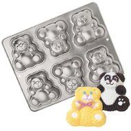 Wilton Mini Teddy Bear Cake Pan 2105-4497