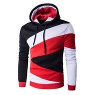 Men&#039;s Outwear,Laimeng Cotton Blend Retro Long Sleeve Hoodie Hooded Sweatshirt Tops Jacket Coat Outwear (M, Black) N8