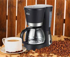 Royal- MD-213 American Style Fully Automatic Drip Coffee Machine Anti-dry Thermal Insulation Coffee Pot 1.2L N6