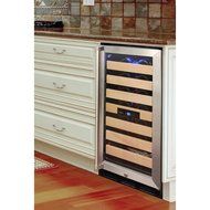 Vinotemp VNTVT-26SB-ID 26-Bottle Wine Cooler with Interior Display N2