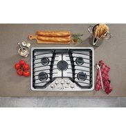 GE PGP953SETSS Profile 30" Stainless Steel Gas Sealed Burner Cooktop