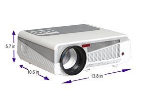 OEM L4 LED LCD (HD 720p) Video Projector - International Version - White (FP1276L4W-IV) N4