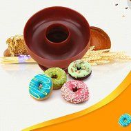 Plastic DIY Donut Maker Cutter Mold Fondant Cake Bread Desserts Bakery Mould Baking Tools Kitchen Accessories N5