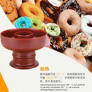 Plastic DIY Donut Maker Cutter Mold Fondant Cake Bread Desserts Bakery Mould Baking Tools Kitchen Accessories N6
