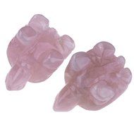 JOVIVI 1pc Natural Carved Gemstones Tortoise Figurine 1.5&#039;&#039; Room Decoration, with Gift Box (Opalite) N5