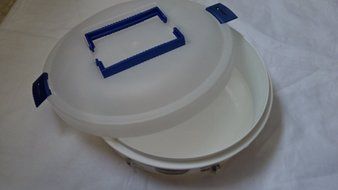 Starplast Pie Carrier With Handles, 4 1/4" Deep x 12 1/2" Deep N2