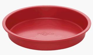 Prep-Co BPS-RED04 - Bake Porter 9 Inch Round Cake Pan - Set Of 2 - Red